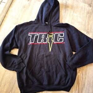 TRIC Hoodie Sweatshirt Yellow Red Accents One Tree Hill Size Medium